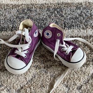 Purple Converse All Stars
